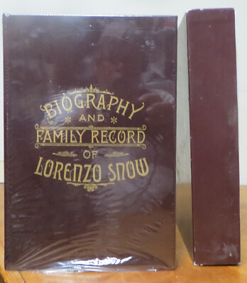 Biography and Family Record of Lorenzo Snow - Leather Bound Gift Copy-image