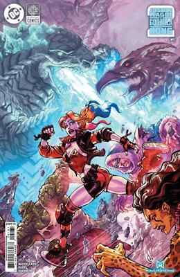 JUSTICE LEAGUE VS GODZILLA VS KONG 2 #1 (OF 7) CVR H INC 1:50 CARLOS DANDA CARD-image
