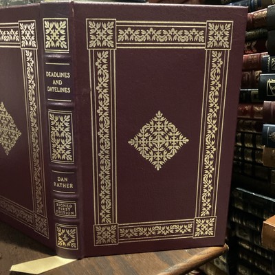 Easton Press SIGNED: DAN RATHER: CBS EVENING NEWS ANCHOR-image