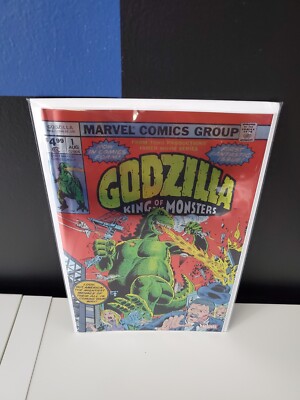 GODZILLA #1 NM Facsimile Foil Variant Marvel Comics 2024! NM! SHIPS FREE!-image