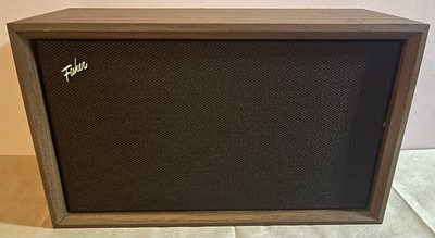 Vintage 1970’s Fisher Radio Wall Mounted Speaker 8 Ohms Tested & Works-image