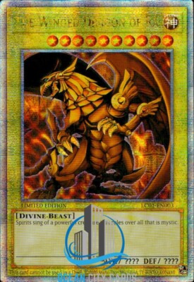 Yugioh LC01-EN003 The Winged Dragon of Ra : Quarter Century Rare Limited Edition-image