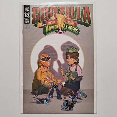 Godzilla vs. Mighty Morphin Power Rangers - #5 - B Variant Cover - UNREAD - NM-image
