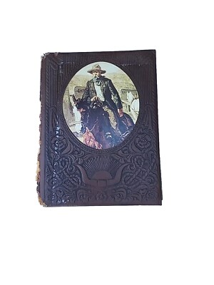 VTG Time Life Books -The Old West -The Gunfighters 1974 Faux Leather Bound *READ-image