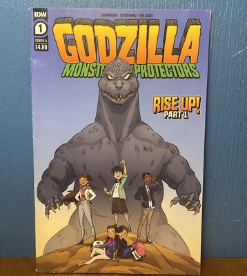 Godzilla Monsters & Protectors #1 Trick or Read / IDW Publishing 2021 1st Comic-image