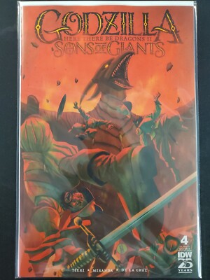 Godzilla Here There Be Dragons II Sons of Giants #4 A Cvr IDW 2024 VF/NM-image