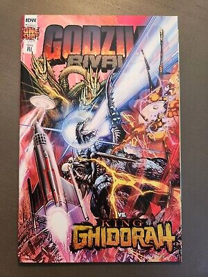 Godzilla Rivals King Ghidorah (2022) #1 RI 1:10 Zornow Variant -image