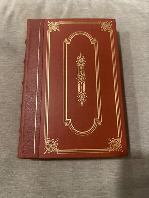 VINTAGE Selected Lives by Plutarch - Franklin Library 1982 - 1/4 Leather HC-image