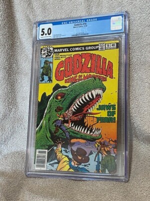 Godzilla #16 CGC Graded 5.0 Marvel Comics 11/78 1978-image