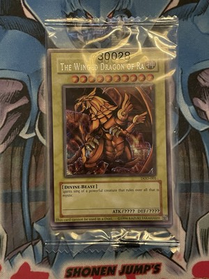 Yugioh The Winged Dragon of Ra DOD-001 002 003 Dawn of Destiny Sealed Pack-image