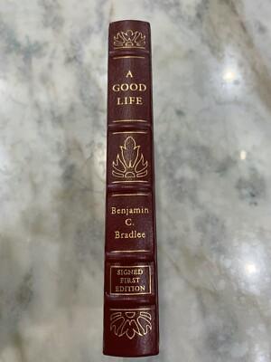 Mint Benjamin C Bradlee - A Good Life - Signed First Edition - Easton Press-image