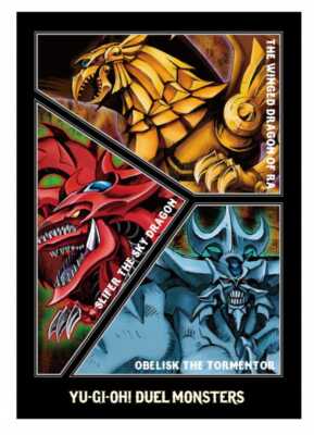 Yu-Gi-Oh Card Illustration Blanket Winged Dragon Of Ra Sky Osiris Obelisk Giant-image