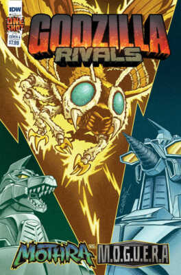 Godzilla Rivals: Mothra vs. M.O.G.U.E.R.A. Cover A (Chan)-image