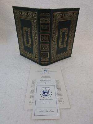 August Heckscher WOODROW WILSON  Easton Press Library of Presidents 1997-image