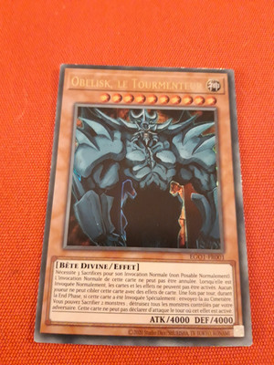 Obelisk The Tormentor EGO1-FR001 Holo Ultra Rare Yu-Gi-Oh! Card TBE-image