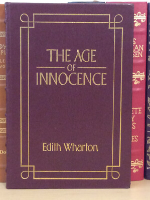 The Age of Innocence by Edith Wharton - leather bound-image