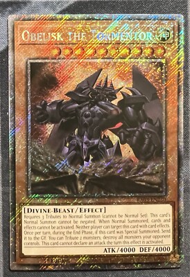 Obelisk the Tormentor (Platinum Secret Rare) RA03-EN230 Quarter Century Bonanza-image