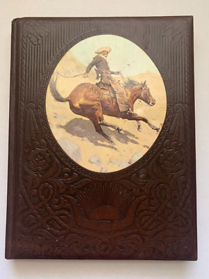 1973 THE OLD WEST THE COWBOYS Forbis TIME LIFE BOOKS HB Embossed Faux Leather EX-image
