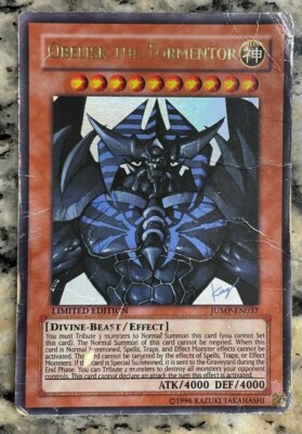 YuGiOh! OBELISK THE TORMENTOR JUMP-EN037 ULTRA DAMAGED-image