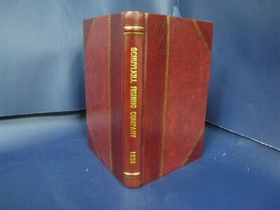 An authentic historical memoir of the Schuylkill Fishing Company [Leather Bound]-image