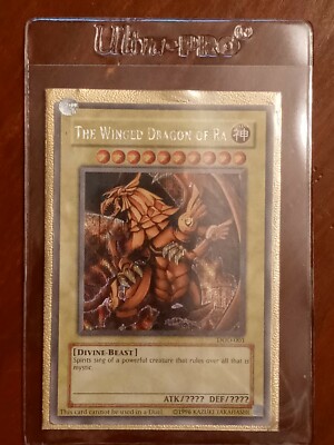Yu-Gi-Oh The Winged Dragon of Ra DOD-001 Secret Rare Prismatic-image