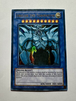 YuGiOh! Obelisk the Tormentor - YGLD-ENG02 - Limited Edition - Ultra Rare - NM-image