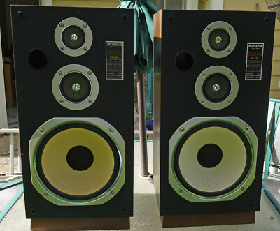 Fisher 3-Way DS-825 3 Way Bass Reflex Studio Standard 10-100W 8 OHM Speaker Set-image