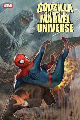 GODZILLA DESTROYS THE MARVEL UNIVERSE #2 STONEHOUSE VARIANT 7/15/25 PRESALE-image