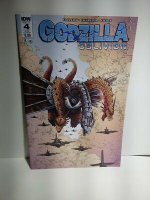 GODZILLA OBLIVION ISSUE #4 SUB COVER IDW PRODUCTIONS   (IND2)-image