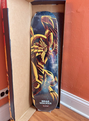 Bear Walker x Yu-Gi-Oh The Winged Dragon Of Ra HOLOGRAPHIC #81/250 Skate Deck-image