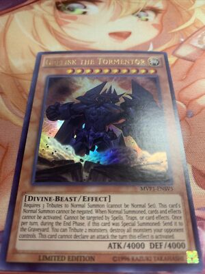 Obelisk the Tormentor - MVP1 Limited Edition Ultra Rare - NM Ships Fast!-image