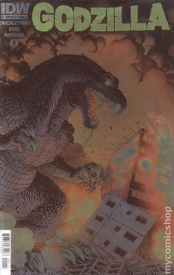 Godzilla 70th Anniversary Foil Classics Godzilla #1 NM 2025 Stock Image-image