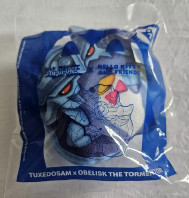 YuGiOh Hello Kitty TUXEDOSAM OBELISK TORMENTOR #7 McDonald's 2024 Happy Meal Toy-image