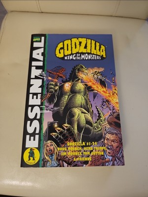 MARVEL COMICS GODZILLA KING OF THE MONSTERS #1- 24 ESSENTIALS TPB PRE OWNED-image
