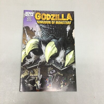 Godzilla Kingdom Of Monster #1 Brave New World Retailer IDW 2011 (GZ52)-image