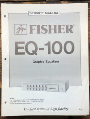 Fisher EQ-100 Equalizer  Service Manual *Original*-image