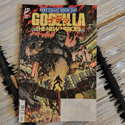 FCBD Godzilla The New Heroes #1 Comic Book 2025 Free Comic book Day-image