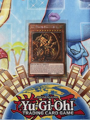 Yugioh The Winged Dragon of Ra 1st Edition Platinum Secret Rare RA04-EN118 NM-image