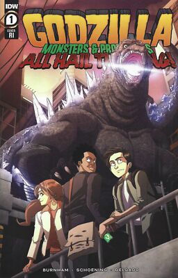 Godzilla Monsters & Protectors All Hail the King! #1 1:10 Variant 2021-image