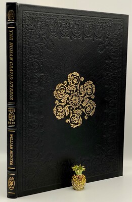 1774 Classics of Medicine Library THE HUMAN GRAVID UTERUS Leather ILLUSTRATED OP-image