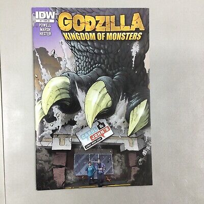Godzilla Kingdom Of Monster #1 Carol & Johns Retailer Exclusive IDW 2011 (GZ64)-image