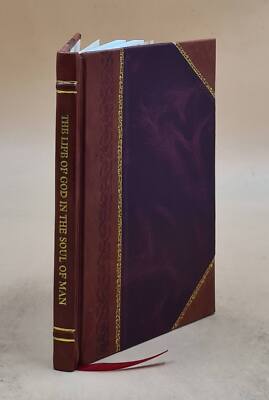 The Life Of God In The Soul Of Man 1868 By Henry Scougal [Leather Bound]-image