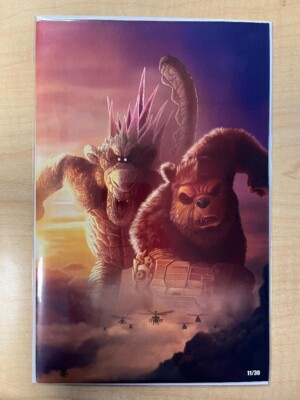 Do You Pooh Godzilla x Kong The New Empire Movie Poster Homage VIRGIN-image