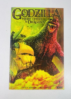 Godzilla: Here There Be Dragons #1 CVR A - IDW Comics 2023-image