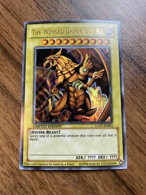 Yugioh - The Winged Dragon Of Ra [LC01-EN003] Ultra Rare Limited Edition NM-image