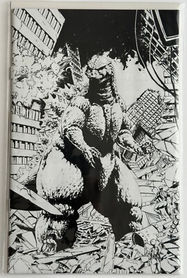 Godzilla Vs Mighty Morphin Power Rangers #1 Variant Virgin Cover By ESKIVO-image