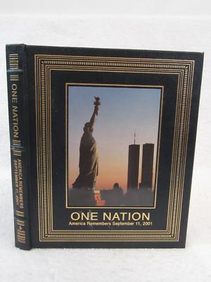 Life ONE NATION America Remembers September 11, 2001 Easton Press Leather 1stEd-image