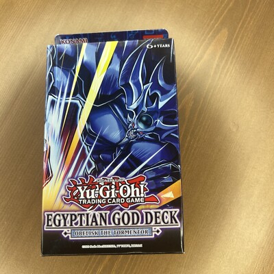 YUGIOH EGYPTIAN GOD DECK: OBELISK THE TORMENTOR [UNLIMITED EDITION] NEW/SEALED-image