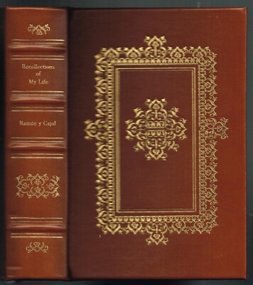 LEATHER SPECIAL EDITION Recollections of My Life Ramon y Cajal ILLUSTRATED-image