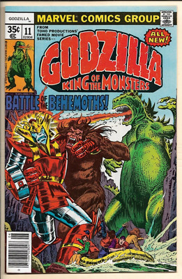 Godzilla King of the Monsters #11 NM (1978) Yetrigar! Marvel Monster comic-image